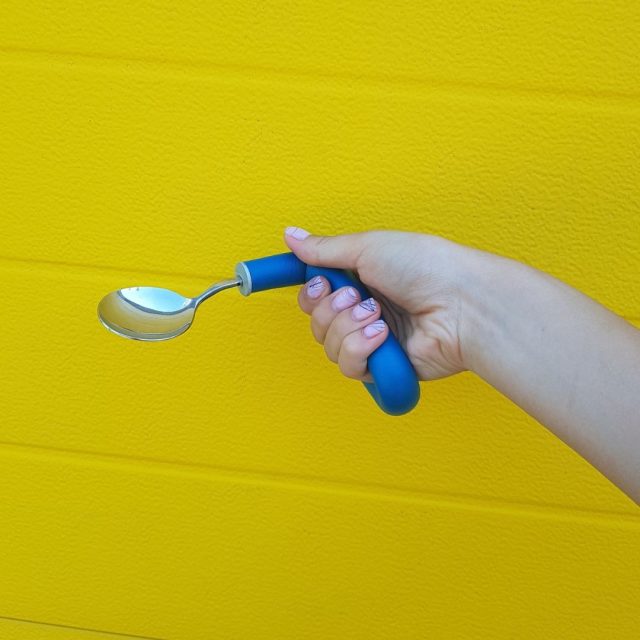 There are so many ways of using ACT. Just use your imagination and flex the handle!
#flexiblecutlery #actdesign #arthritis #handmobility #socialimpact