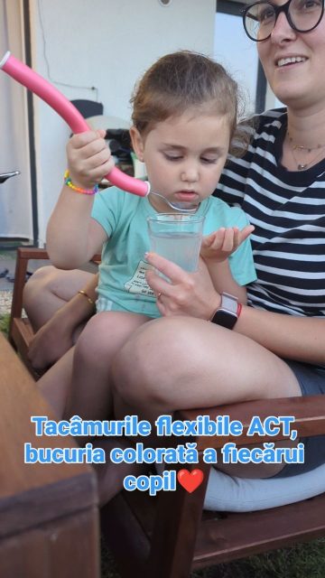 Tacâmurile flexibile ACT - bucuria colorată a fiecărui copil

❤️ACT a pornit din dorința de a reda independența și bucuria de a mânca celor cu mâini mai puțin dibace, dar iată că este un produs apreciat și de copiii tipici. 

👧Pe lângă culorile variate care le fura privirile celor mici, posibilitatea de a modela mânerul este o metoda foarte bună de a le stârni creativitatea. Indiferent daca este mâncăcios sau nu, servirea mesei poate deveni astfel o activitatea plăcută și distractivă. 

#actdesign #tacamuriflexibile #tacamuripentrutoti #copiii